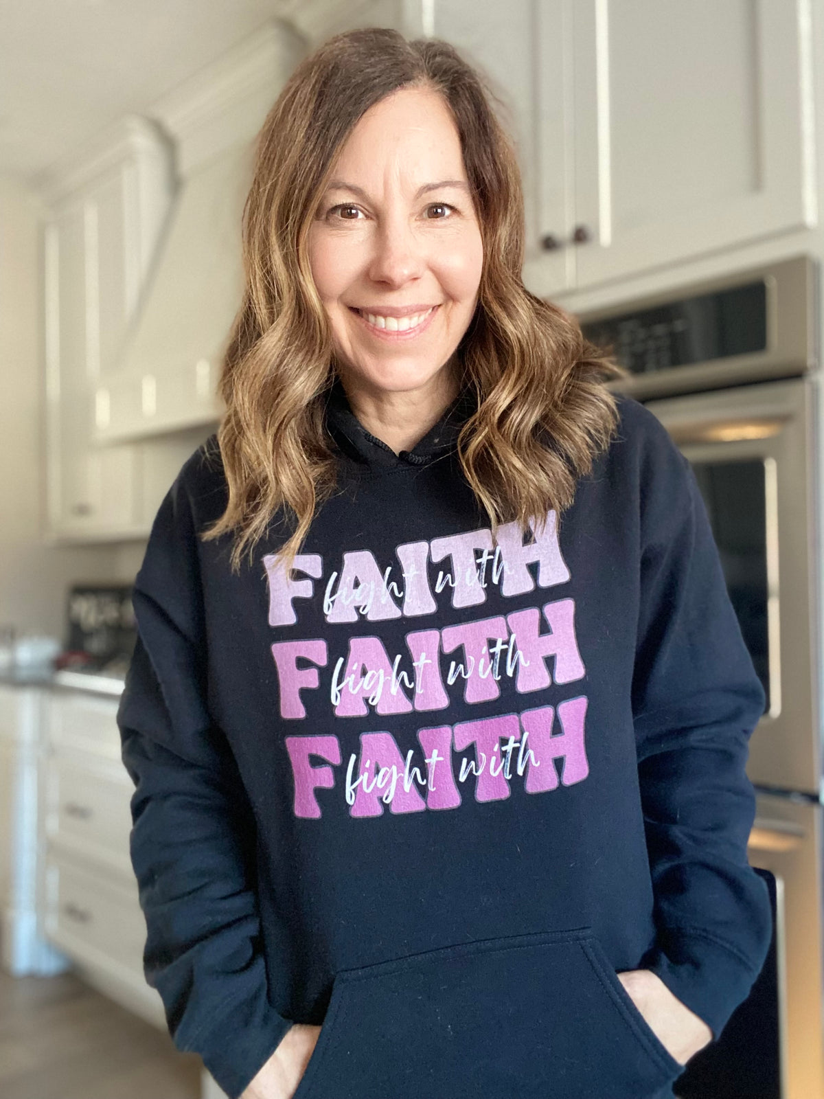 Faith/Faith/Faith Unisex Hoodie