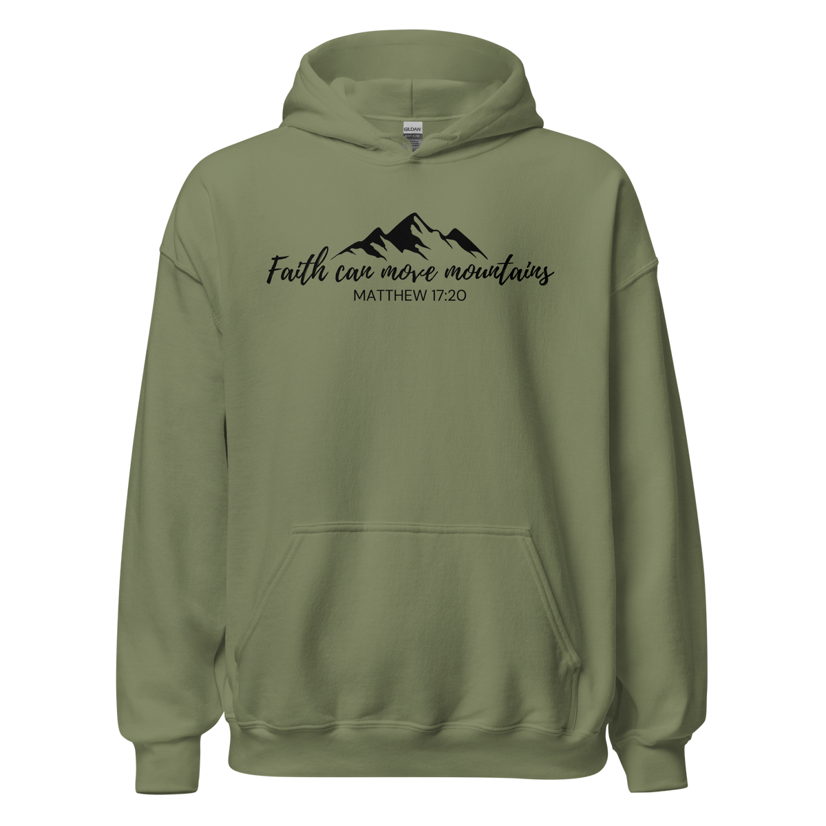 Faith Can Move Mountains Unisex Hoodie