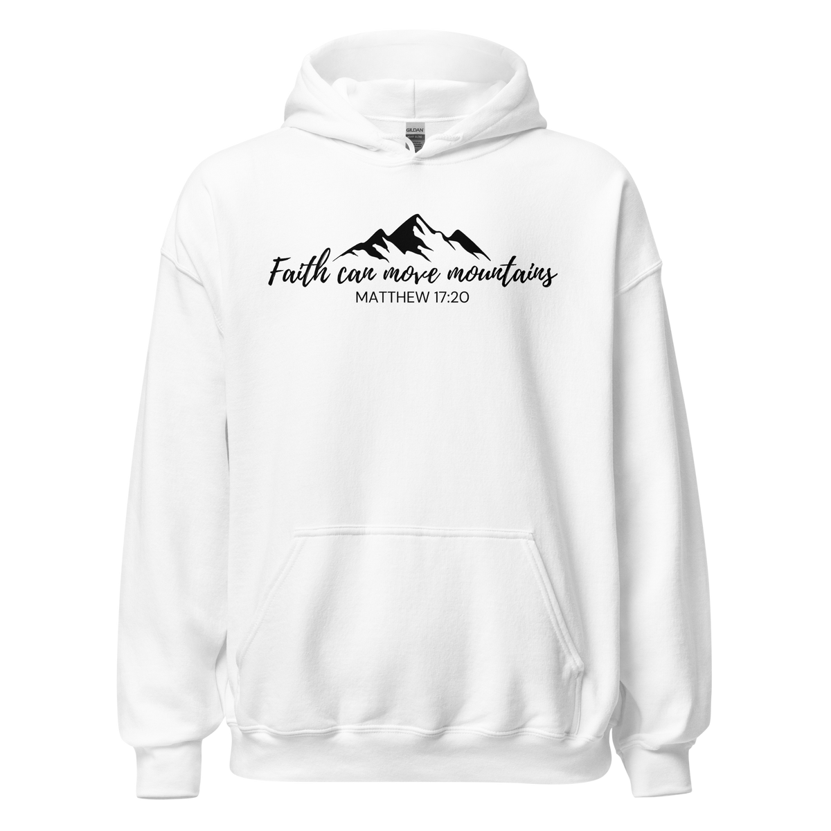 Faith Can Move Mountains Unisex Hoodie