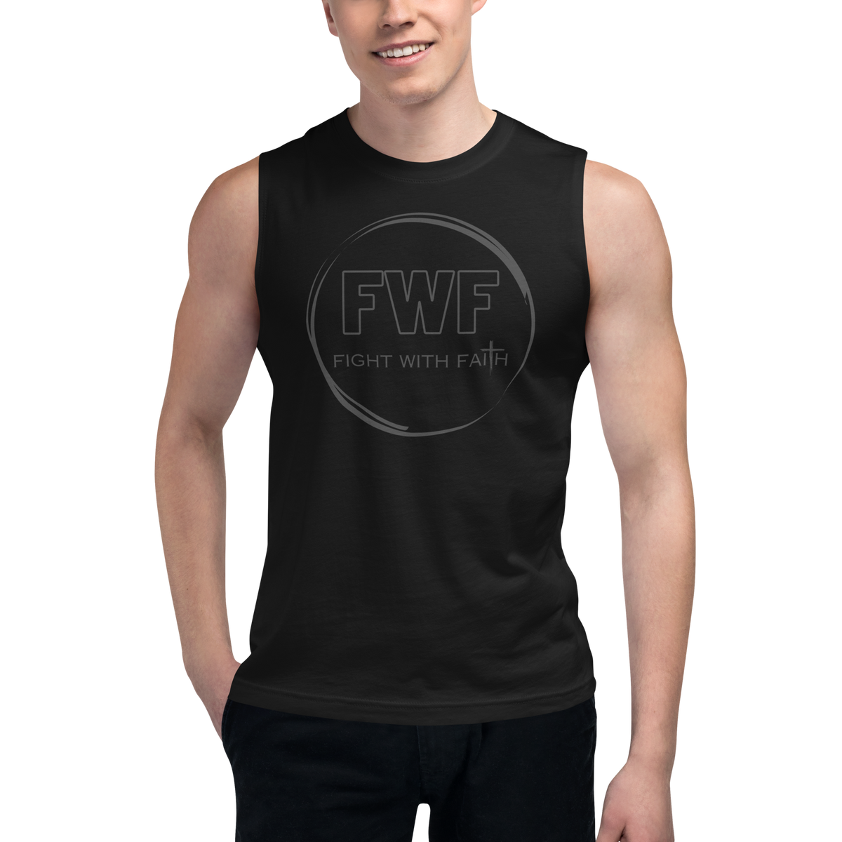 Circle FWF Muscle Shirt
